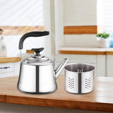 Maxbell Stainless Steel Whistling Tea Kettle with Filter Teapot for Boiling Coffee