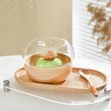 Maxbell Wooden Cake Stand Serving Tray Durable Nordic for Party Decoration Fruit