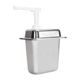 Maxbell 1L Sauce Dispenser Pump Syrups Sauces Sturdy for Hotel Use Restaurant Bar 20ml Output