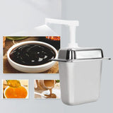 Maxbell 1L Sauce Dispenser Pump Syrups Sauces Sturdy for Hotel Use Restaurant Bar 20ml Output