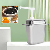 Maxbell 1L Sauce Dispenser Pump Syrups Sauces Sturdy for Hotel Use Restaurant Bar 20ml Output