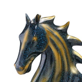 Maxbell Storage Holder Horse Statues Horse Head Statue for Tabletop Decorations