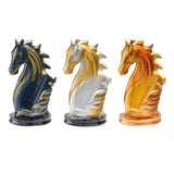 Maxbell Storage Holder Horse Statues Horse Head Statue for Tabletop Decorations