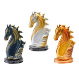 Maxbell Storage Holder Horse Statues Horse Head Statue for Tabletop Decorations