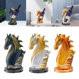Maxbell Storage Holder Horse Statues Horse Head Statue for Tabletop Decorations