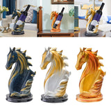 Maxbell Storage Holder Horse Statues Horse Head Statue for Tabletop Decorations
