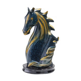 Maxbell Storage Holder Horse Statues Horse Head Statue for Tabletop Decorations