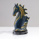 Maxbell Storage Holder Horse Statues Horse Head Statue for Tabletop Decorations