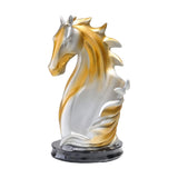 Maxbell Storage Holder Horse Statues Horse Head Statue for Tabletop Decorations