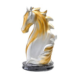 Maxbell Storage Holder Horse Statues Horse Head Statue for Tabletop Decorations