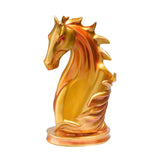 Maxbell Storage Holder Horse Statues Horse Head Statue for Tabletop Decorations