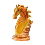 Maxbell Storage Holder Horse Statues Horse Head Statue for Tabletop Decorations