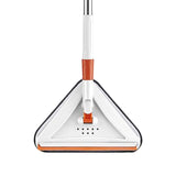 Maxbell Mop Multipurpose 360 Degree Rotation Triangle Mopping for Wall Kitchen Floor White
