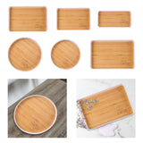 Maxbell Portable Serving Tray Dessert Tray Fruit Plate for Cookie Pastry Fruits Rectangle Large