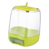 Maxbell Multipurpose Cereal Dispenser Food Container Sealed Lid for Grain Nuts Rice Green