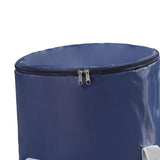 Maxbell Dormitory Foot Bath Basin Outdoor Basin Foldable for Outgoing Dark blue