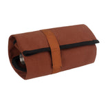 Maxbell Canvas Bartender Kit Bag Cocktail Tool bag Accessories for Home Indoor Brown