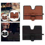 Maxbell Canvas Bartender Kit Bag Cocktail Tool bag Accessories for Home Indoor Brown