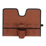 Maxbell Canvas Bartender Kit Bag Cocktail Tool bag Accessories for Home Indoor Brown