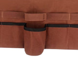 Maxbell Canvas Bartender Kit Bag Cocktail Tool bag Accessories for Home Indoor Brown