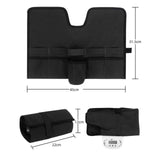 Maxbell Canvas Bartender Kit Bag Cocktail Tool bag Accessories for Home Indoor Black