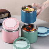Maxbell Stainless Steel Inner Thermal Lunch Box with Double Handles Premium Material 630ml