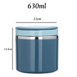 Maxbell Thermal Cup Wide Mouth Portable Soup Porridge Holder for Home Office Camping 630ml