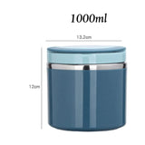Maxbell Thermal Cup Wide Mouth Portable Soup Porridge Holder for Home Office Camping 1000ml