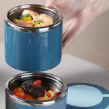 Maxbell Thermal Cup Wide Mouth Portable Soup Porridge Holder for Home Office Camping 1000ml