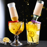 Maxbell Unique Clasp Goblet Drinks Bottle for Home Use Wedding Party Decoration