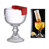 Maxbell Unique Clasp Goblet Drinks Bottle for Home Use Wedding Party Decoration