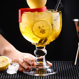 Maxbell Unique Clasp Goblet Drinks Bottle for Home Use Wedding Party Decoration