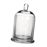 Maxbell 400ml Glass Cup Drinking Mug Clear with Dome for Home Decoration