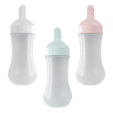 Maxbell 350ml Condiment Dispenser Home with Graduated Salad Bottle Gadgets Pink