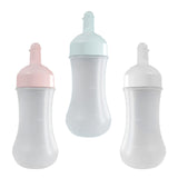 Maxbell 350ml Condiment Dispenser Home with Graduated Salad Bottle Gadgets Pink