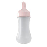Maxbell 350ml Condiment Dispenser Home with Graduated Salad Bottle Gadgets Pink