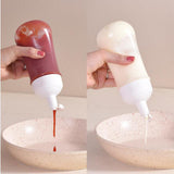Maxbell 350ml Condiment Dispenser Home with Graduated Salad Bottle Gadgets Pink