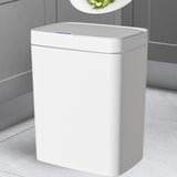 Maxbell Smart Trash Can Touchless Garbage Bin Automatic Trash Bin for Bedroom Office 15L White