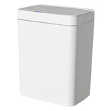 Maxbell Smart Trash Can Touchless Garbage Bin Automatic Trash Bin for Bedroom Office 18L White