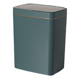 Maxbell Smart Trash Can Touchless Garbage Bin Automatic Trash Bin for Bedroom Office 15L Green