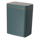 Maxbell Smart Trash Can Touchless Garbage Bin Automatic Trash Bin for Bedroom Office 15L Green