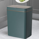 Maxbell Smart Trash Can Touchless Garbage Bin Automatic Trash Bin for Bedroom Office 15L Green