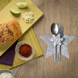 Maxbell 4Pcs Cutlery Holder Tableware Holder for Table Decoration