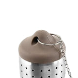 Maxbell Loose Tea Infuser Teacups Accessories Drip Tray with Chain for Flavoring