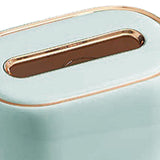 Maxbell Tissue Holder Wall Mount Tissue Dispenser Box for Household Light Green