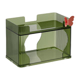 Maxbell Cup Storage Rack Elegant Waterproof Durable for Lipstick Kitchen Green