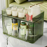 Maxbell Cup Storage Rack Elegant Waterproof Durable for Lipstick Kitchen Green