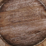 Maxbell Wooden Serving Tray Serving Dishes Decor Bread Tray for Cake Snack Sandwich Large