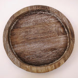 Maxbell Wooden Serving Tray Serving Dishes Decor Bread Tray for Cake Snack Sandwich Large