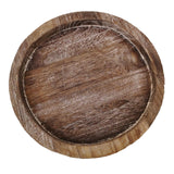 Maxbell Wooden Serving Tray Serving Dishes Decor Bread Tray for Cake Snack Sandwich Small